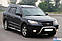 Кенгурятник WT007 (нерж.) для Hyundai Santa Fe 2 2006-2012рр, фото 4