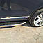 Бокові пороги BlackLine (2 шт, алюміній) для Volkswagen Touareg 2010-2018 рр, фото 10