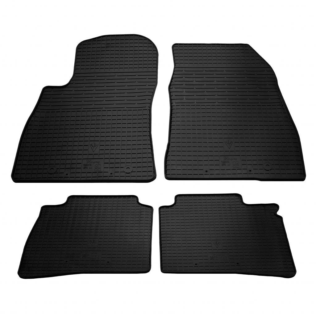 Гумові килимки (4 шт, Stingray Premium) для Nissan Sentra 2012-2019 рр, фото 1
