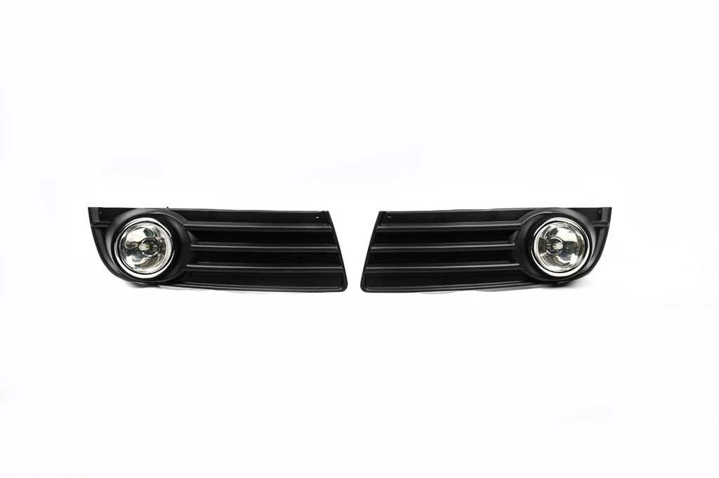 Протитуманки з вставками для Volkswagen Jetta 2006-2011 рр, фото 1
