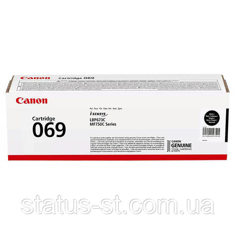 Заправка картриджа Canon 069 black для i-SENSYS MF754Cdw, LBP673Cdw, MF752Cdw, фото 1