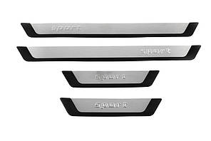 Накладки на пороги Flexill (4шт) Sport для Alfa Romeo 147 2000-2010 рр