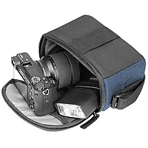 Наплічна сумка Vanguard Vesta Aspire 12 Navy, 2 л | Для бездзеркальних камер та компактних дзеркальних камер початкового рівня, фото 2