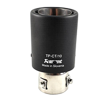 Насадка на глушник AKRAPOVIC V2 (Акрапович) Карбон (мат), 63/89 мм, фото 5