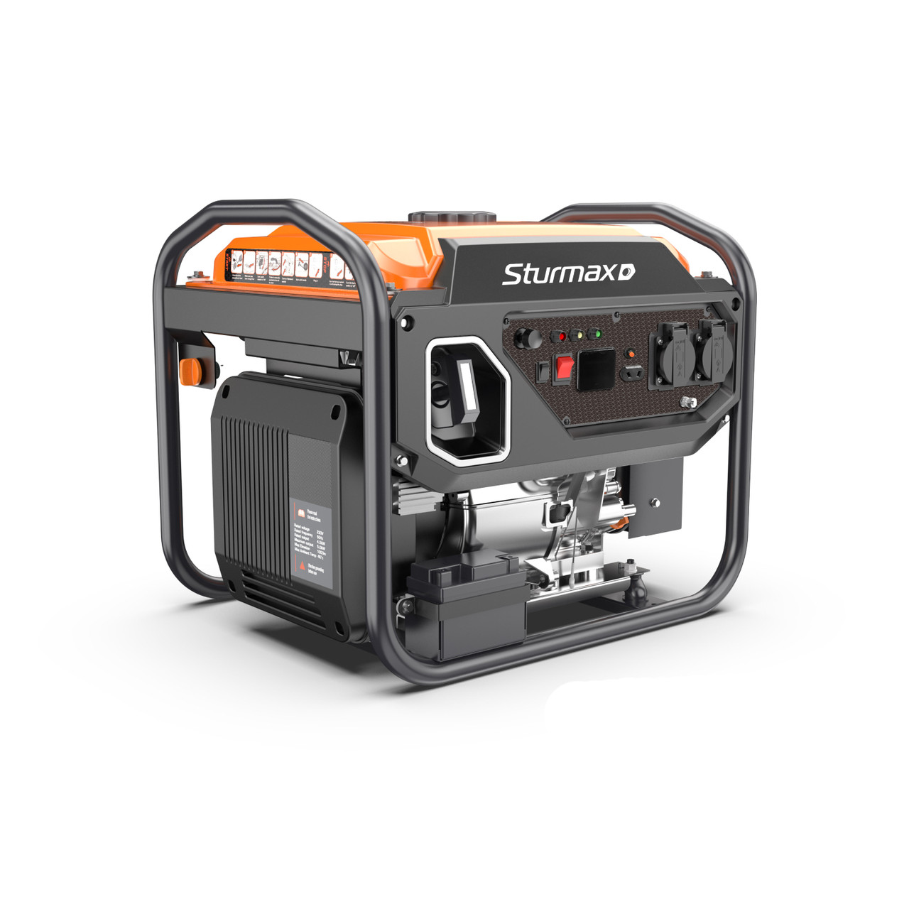 Бензиновий інверторний генератор з електрозапуском Sturmax PGM8750IE 4.2/4.5 кВт