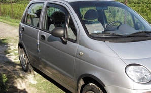 Накладки на арки (4 шт, чорні) для Daewoo Matiz 1998-2008 рр