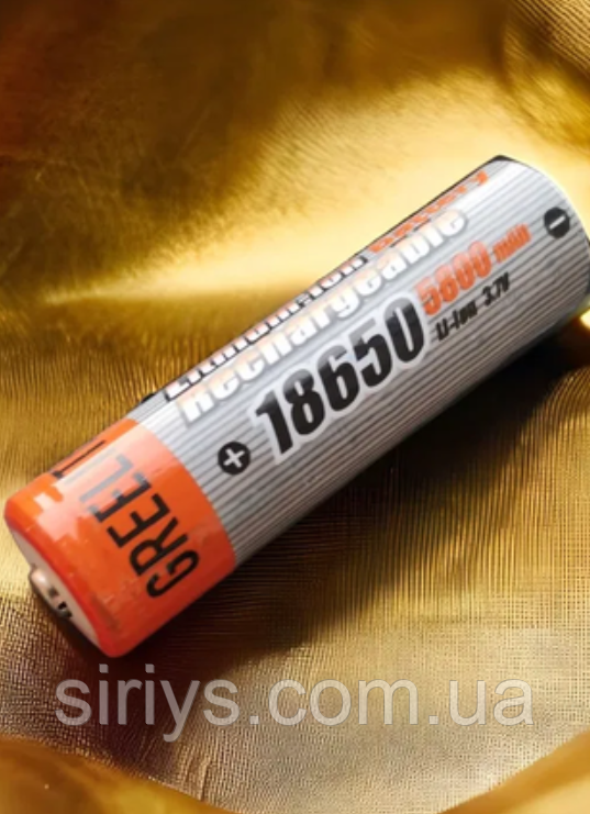 Литиевые аккумуляторы 18650 для фонарика 3.7 v 5800mah Li-ion battery 3 ...