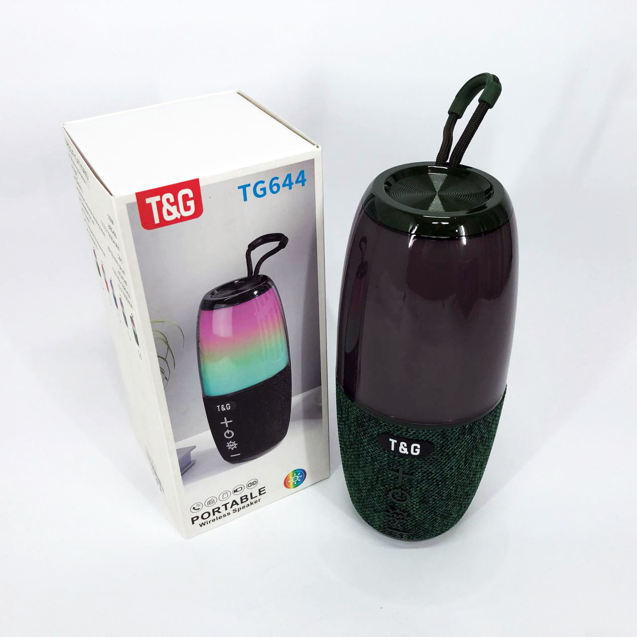 Колонка для дому та вулиці TG644, Блютуз колонка з флешкою, Блютуз акустика VT-528 з радіо