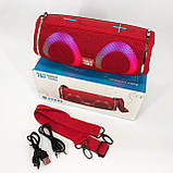 Гучна Bluetooth колонка TG642, Bluetooth колонка з якісним звуком і підсвічуванням FR-90, фото 9