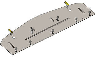 Захист радіатора Kia Ceed (2012-2015) Кольчуга