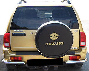 Задній захист AK003 (нерж) для Suzuki Vitara 1998-2006 рр