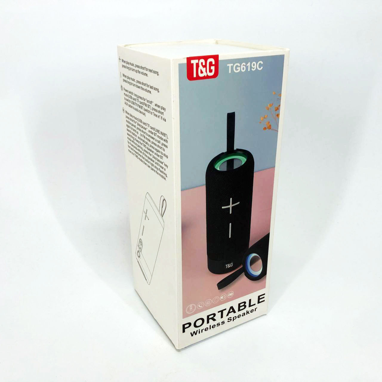 Колонка для вечірки TG619C, Bluetooth колонка для гарної музики, Блютуз акустика OT-779 з радіо