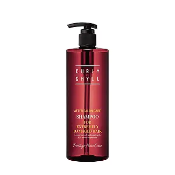 Відновлюючий шампунь для сильно пошкодженого волосся Curly Shyll After Salon Care Shampoo 500 мл
