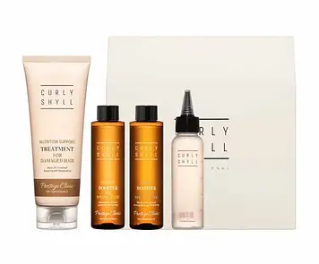 Набір для інтенсивного відновлення пошкодженого волосся Curly Shyll Prestige Clinic Hair Ampoule Pack