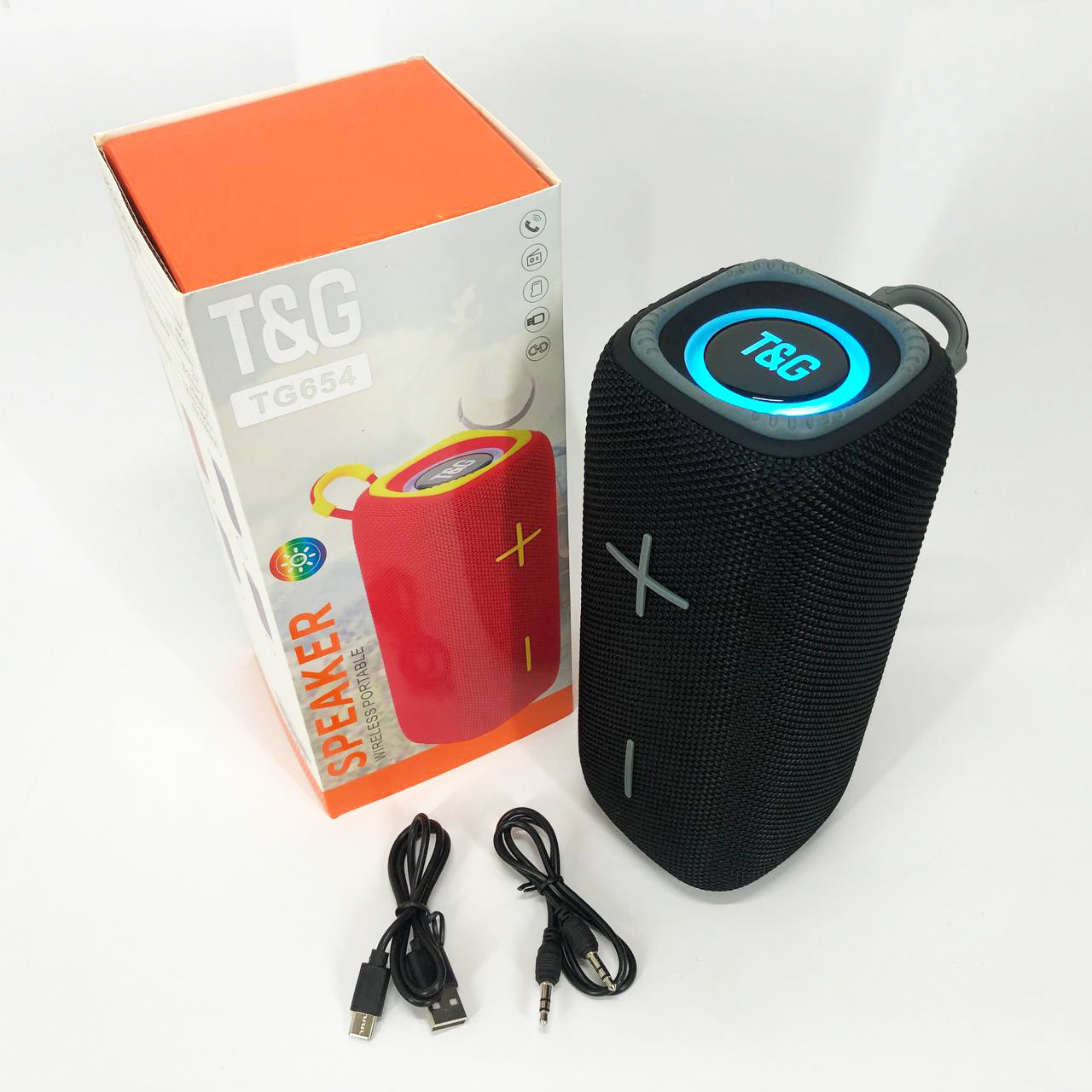 Музичні колонки для вулиці колонка-комбік TG654, Портативна колонка з Bluetooth, NS-494 Колонки дорожні