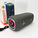 Музична колонка з блютузом і флешкою TG654, Гучна якісна блютуз колонка Переносна для вулиці XD-87, фото 3