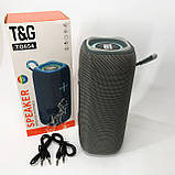 Bluetooth колонка з різнокольоровим підсвічуванням зі стереозвуком TG654, Маленька колонка для вулиці YW-98, фото 2