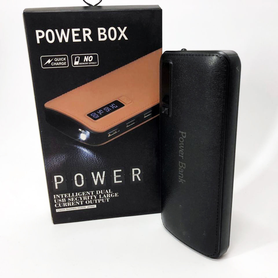 Портативний зарядний пристрій Павербанк 50000 mAh 3хUSB Power Bank Smart Tech. HE-755 Колір: чорний