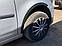 Накладки на арки (чорний мат) Коротка база, 2 бічних (метал) для Volkswagen Caddy 2010-2015рр, фото 9