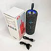 Портативна Bluetooth колонка TG619C FM-радіо USB/TF з ремінцем. Колір: сірий, фото 9