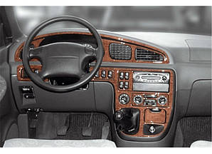 Накладки на панель для Kia Carnival 2002-2013 рр
