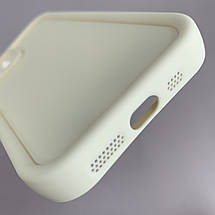 Чохол для Apple iPhone 12 силіконовий чохол з великими бортиками на телефон айфон 12 молочний n5v, фото 4