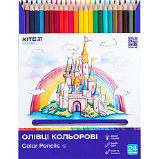 Олівці 24кол. Kite Classic K-055, фото 3