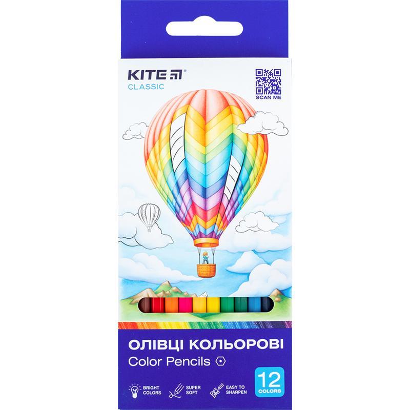 Олівці 12кол. Kite Classic K-051