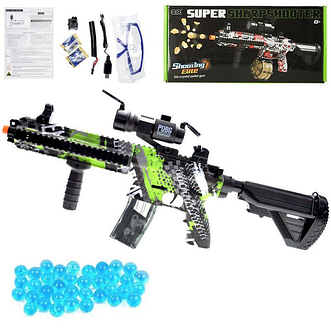 Дитяча зброя з м'якими патронами, орбізами та на присосках