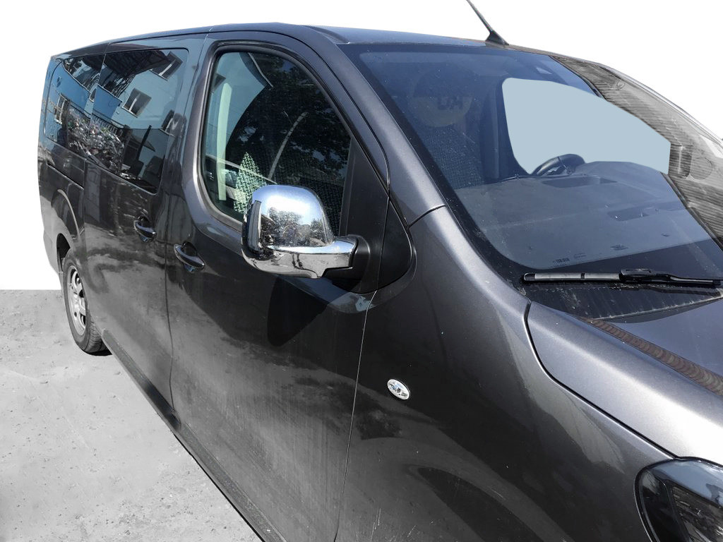 Накладки на дзеркала (2 шт., пласт.) Carmos для Toyota Proace 2017-2024 рр