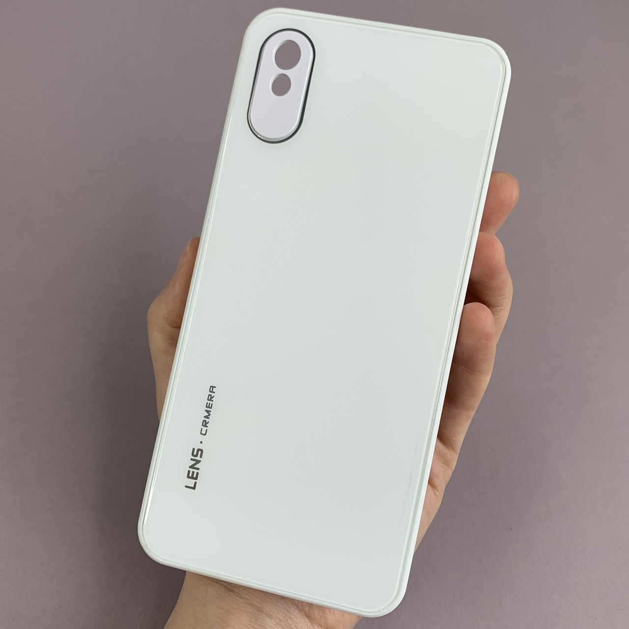 Чохол для Xiaomi Redmi 9A скляний чохол із захистом для камери на телефон сяомі редмі 9а білий k9e