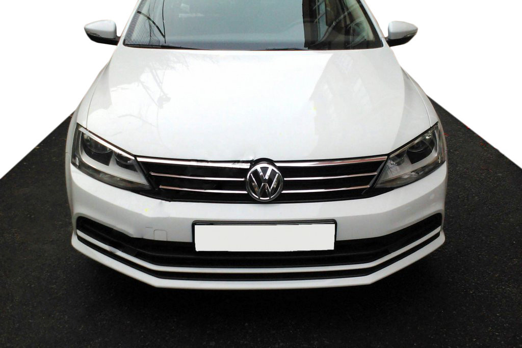Накладки на решітку 2014-2024 (нерж) для Volkswagen Jetta рр