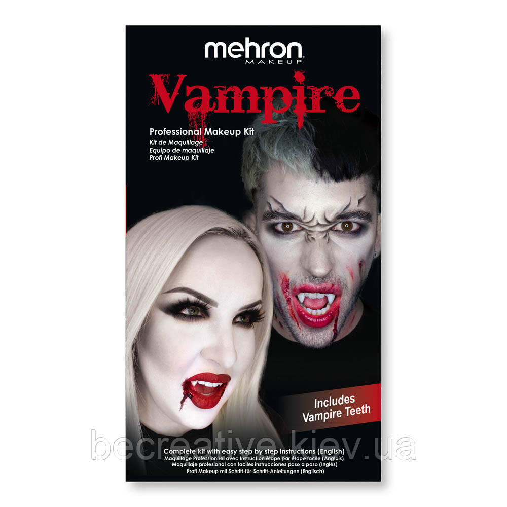 Набір професійного гриму Mehron "Вампір"