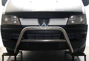Передня дуга WT005 (нерж.) для Fiat Ducato 1995-2006 рр