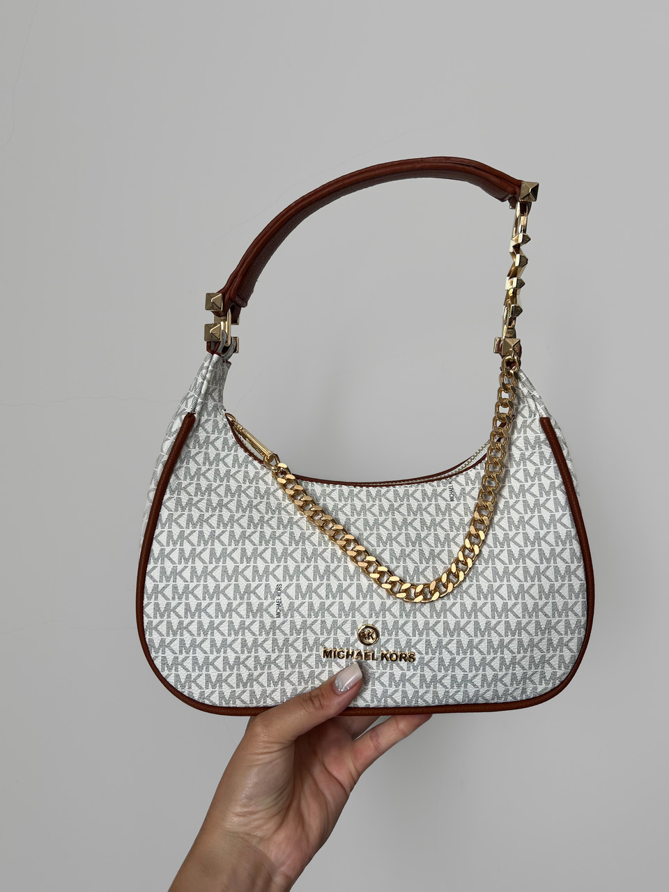 Жіноча сумка Майкл Корс біла Michael Kors White