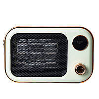 Тепловентилятор SmartX 1200W White обігрівач електричний Зелений HPAQL039GR