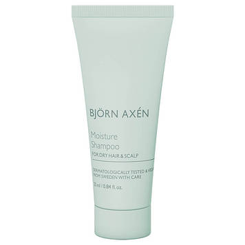 Зволожуючий шампунь для волосся BJÖRN AXÉN Moisture Shampoo 25 мл