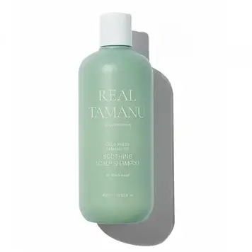 Заспокійливий шампунь з маслом таману Rated Green REAL TAMANU COLD PRESSED TAMANU OIL SOOTHING SCALP SHAMPOO 400мл