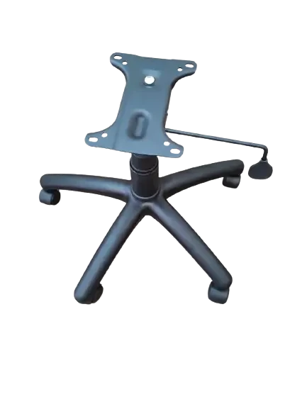 Комплект крісла керівника для офісних і комп'ютерних крісел (низ) Пневмопатрон, Хрестовина, хутро гойдання, фото 1