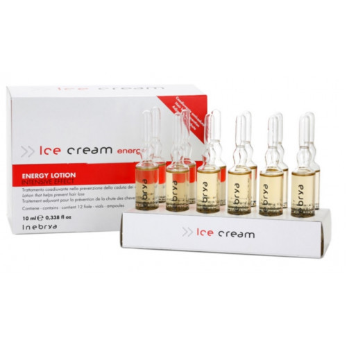 Лосьйон Inebrya Energy Lotion Intensive проти випадіння волосся 10 мл (1 ампула), фото 1