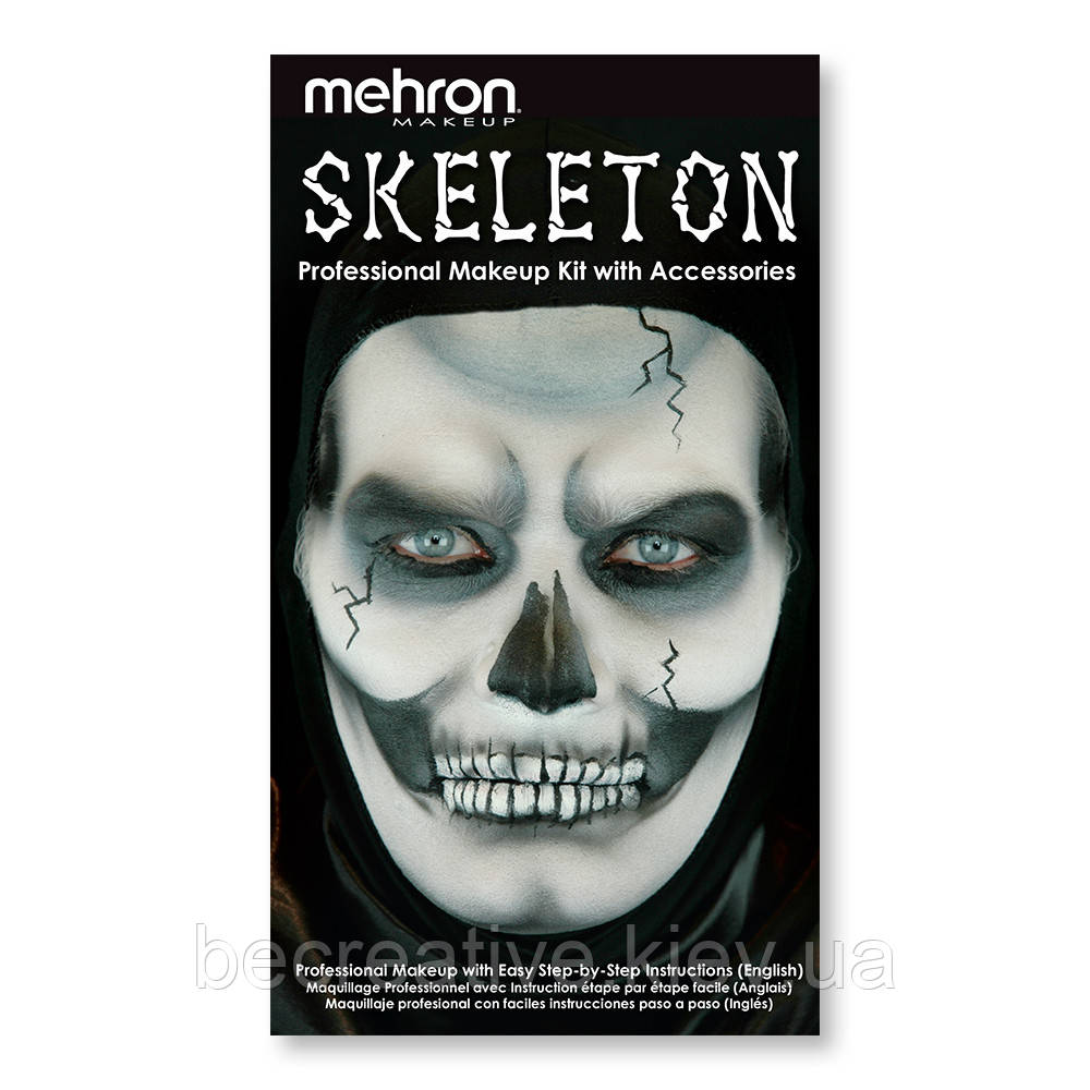 Набір професійного гриму Mehron "Скелет"