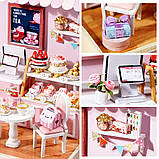 Румбокс Конструктор 3D Мила бесіда DIY Sweet Talk без оригінальної коробки QT-032, фото 8