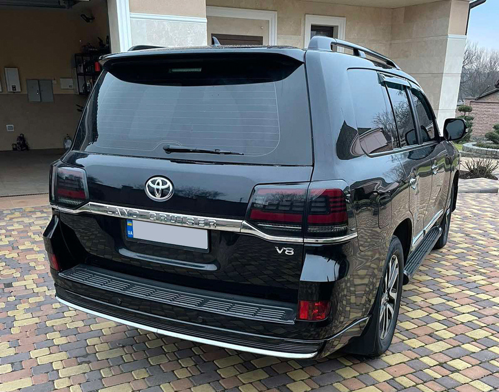 Задні ліхтарі 2016-2021 (Sequential Red) для Toyota Land Cruiser 200, фото 1