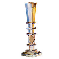 Свічник 25 (см) скляний високий HP36555M