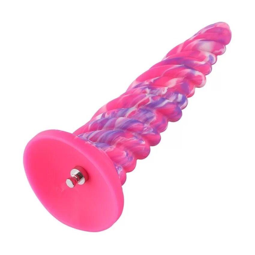 Силіконовий дилдо Hismith Awl Shape Silicone Dildo Monster Series, фото 1