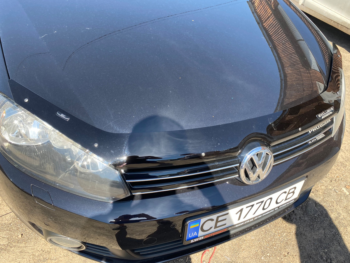 Дефлектор капота (HIC) для Volkswagen Golf 6