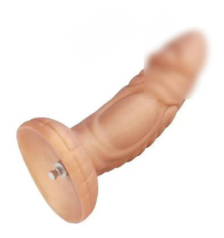 Силиконовый дилдо Hismith Slightly Curved Silicone Dildo Monster Series, фото 1