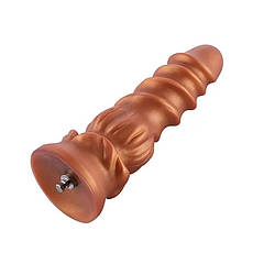 Силіконовий дилдо Hismith Spiral Grain Silicone Dildo Monster Series, фото 2