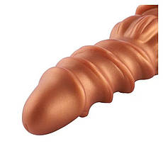 Силіконовий дилдо Hismith Spiral Grain Silicone Dildo Monster Series, фото 5