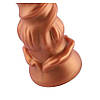 Силіконовий дилдо Hismith Spiral Grain Silicone Dildo Monster Series, фото 7